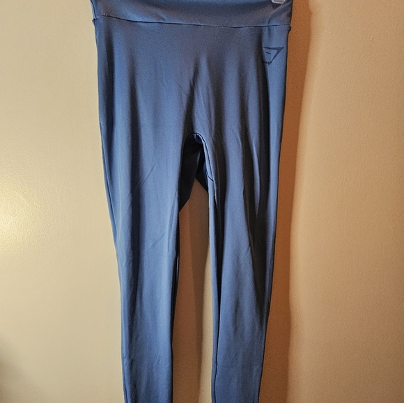 GYMSHARK POWER ORIGINAL LEGGINGS Coastal Blue - Picture 2 of 6